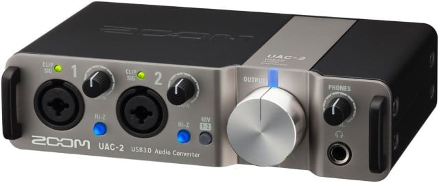 zoom uac 2 scheda audio laterale