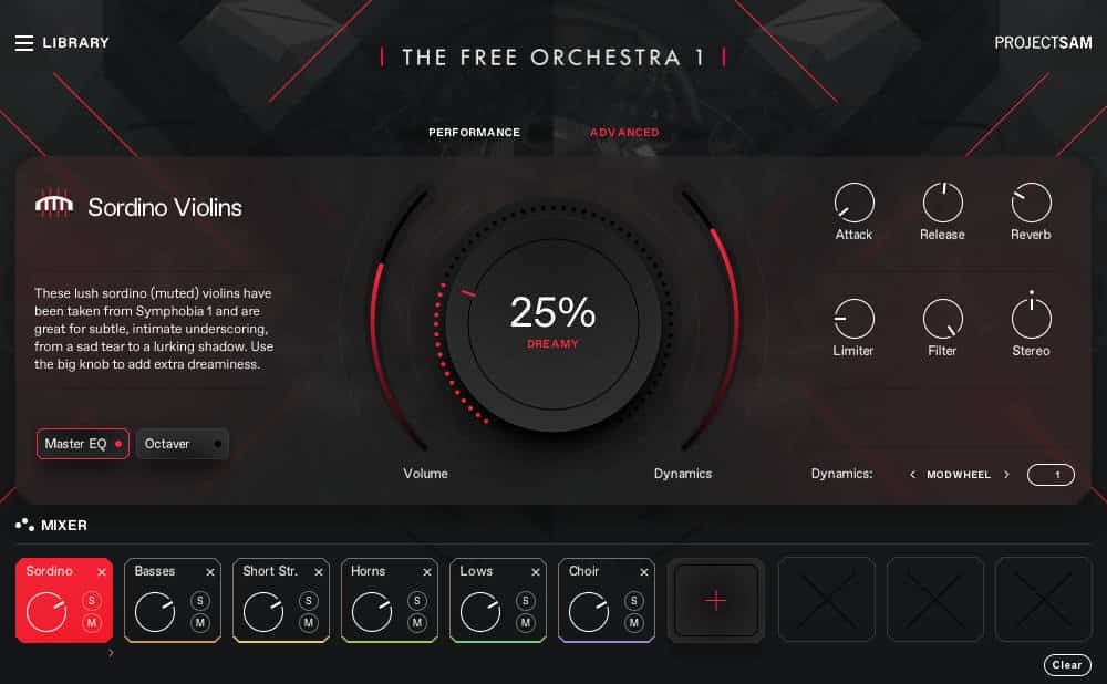 screenshot the free orchestra 2 kontakt library 1